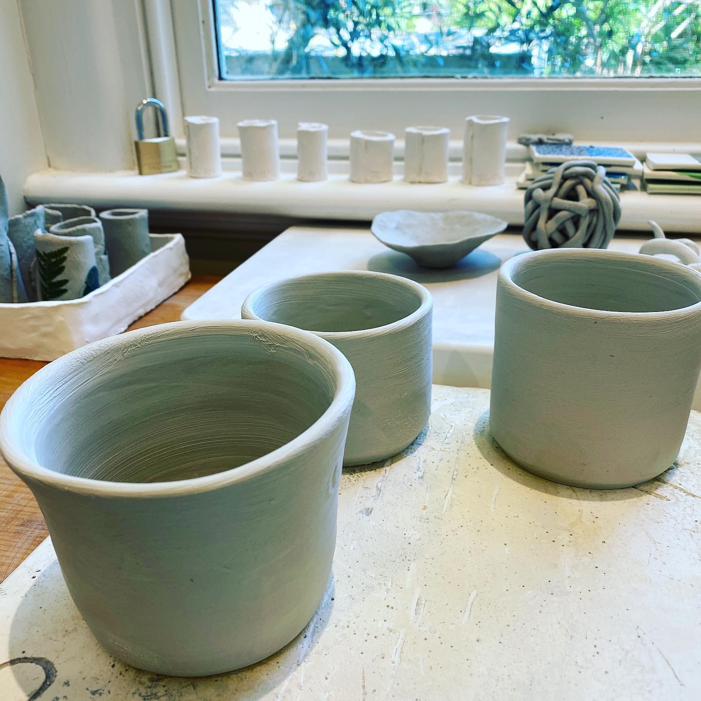 Handmade ceramic piece from Leaf Ceramics