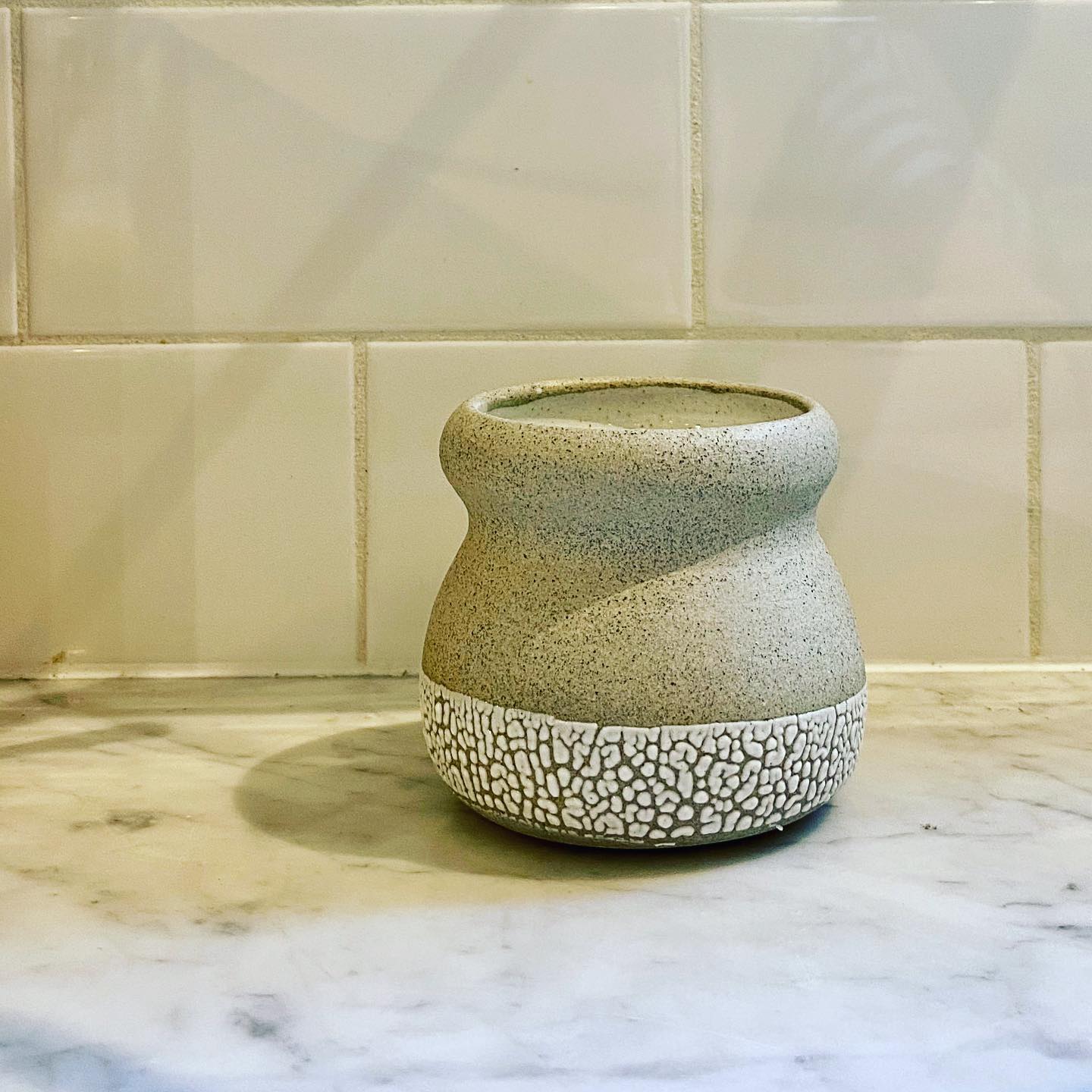 Ceramic form by Leaf Ceramics